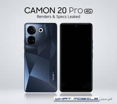 tecno camon 20 pro condition new 7month warnty