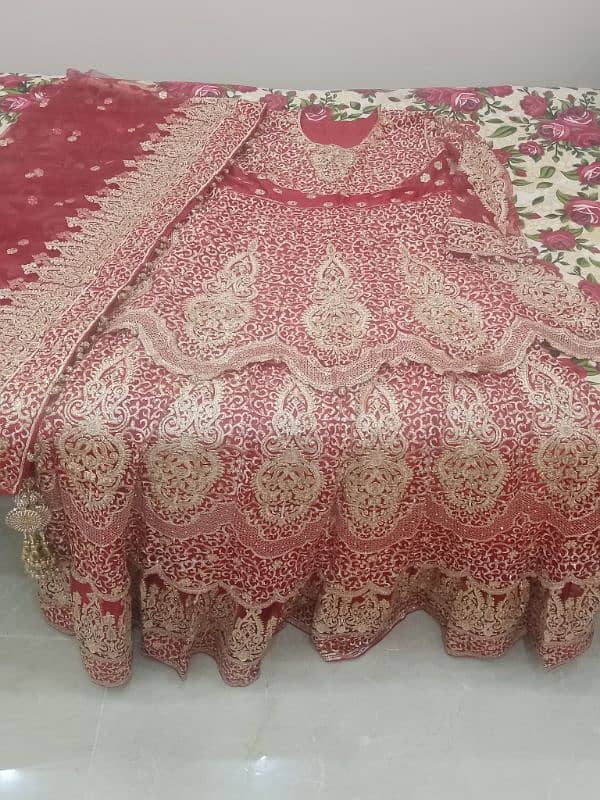 New Bridal Suit Stitched for urgently Sale 0