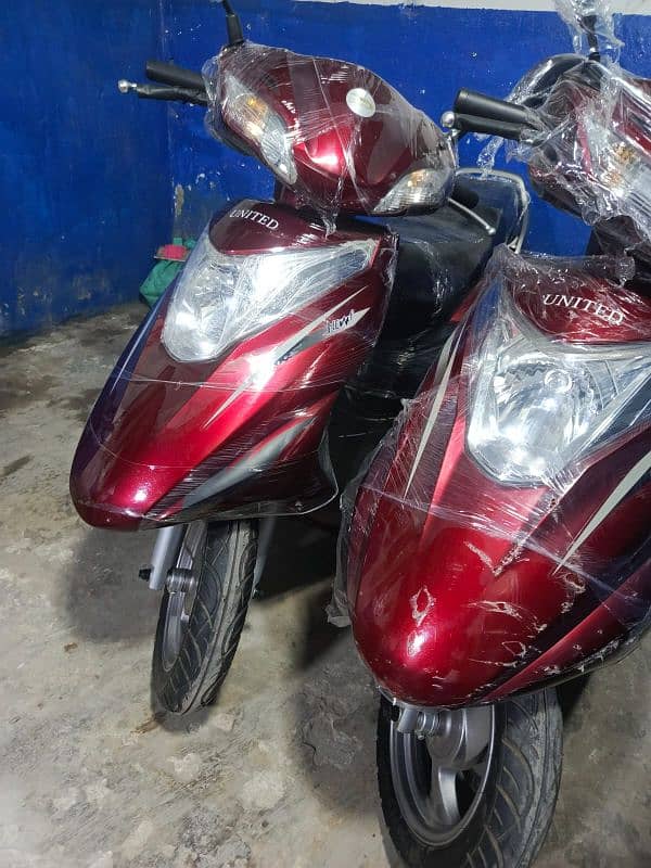 united 100cc full automatic scooty 3