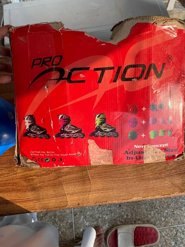 Important Pro Action Skates 9