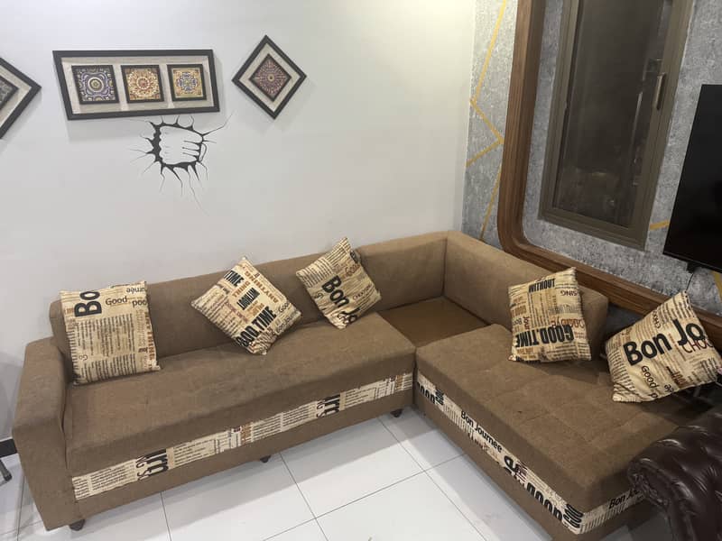 Sofa set l shape new stylish 0