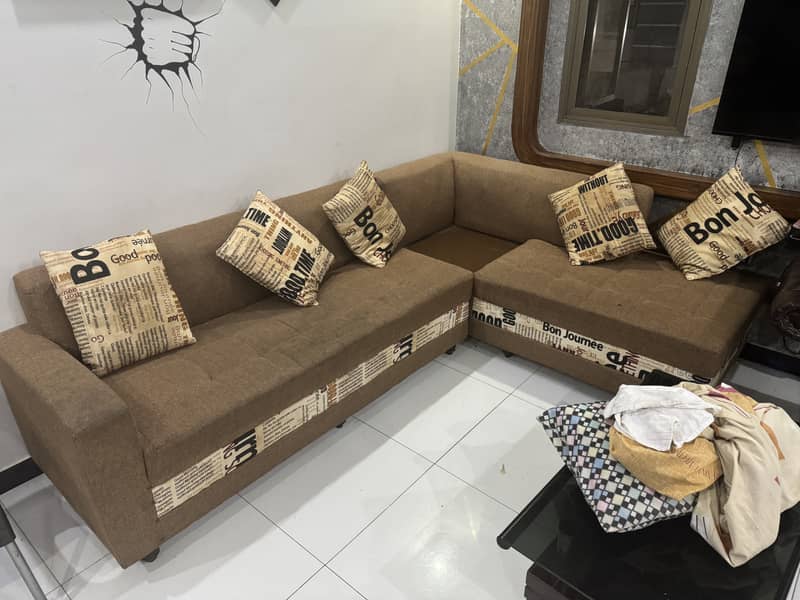 Sofa set l shape new stylish 1