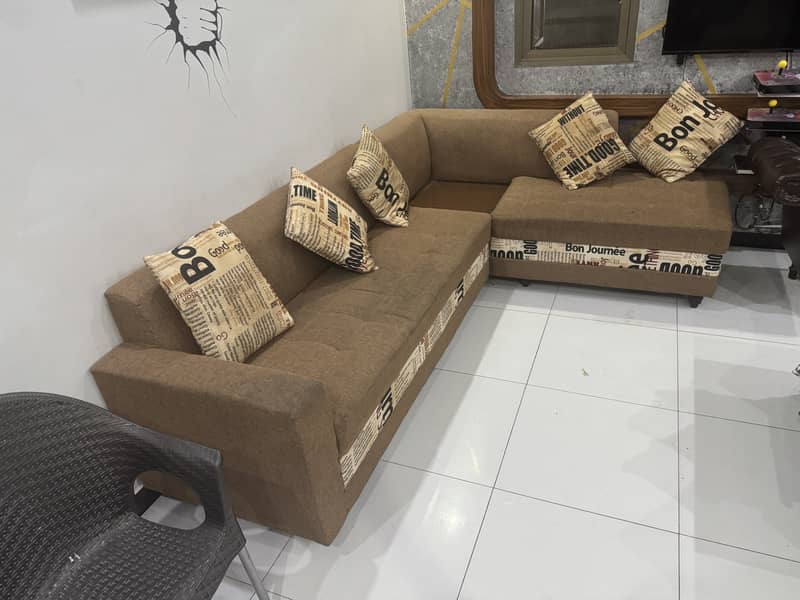 Sofa set l shape new stylish 2