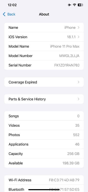 Iphone 11 pro max 256 gb PTA approved 5