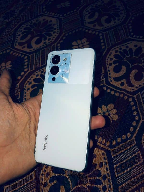 infinix note 12 with box and orignal charger 1