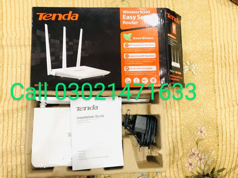 Tenda Wifi Router N300 0