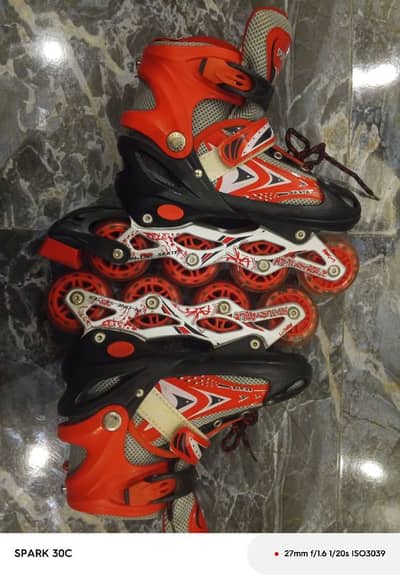 skates expendable 10 button condition