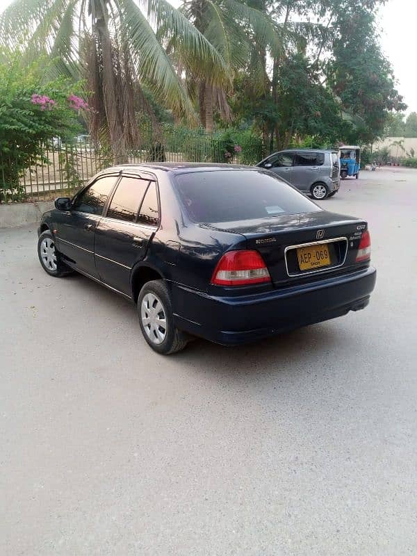 Honda City EXIS model 2003. Automatic transmission. 4