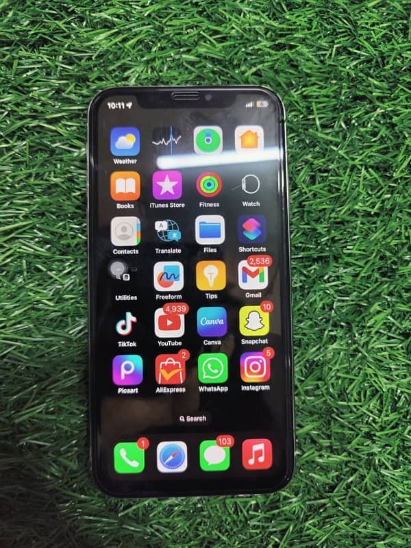 iphone x 256gb pta approved white colour 8