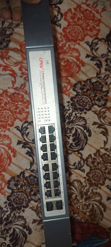 ONV 16 PORT GIGABIT POE SWITCH 0