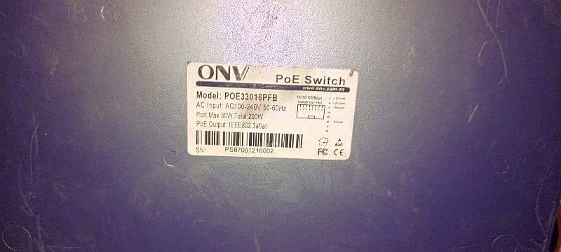 ONV 16 PORT GIGABIT POE SWITCH 3