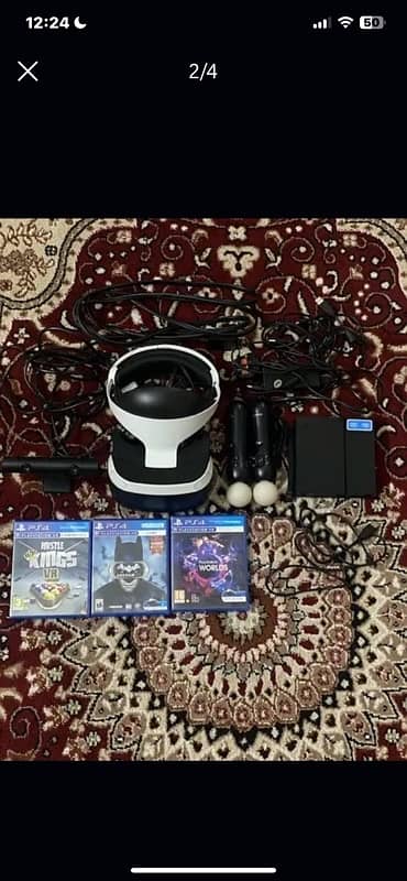 PSVR 1 WITH 3 GAMES NEGOTIABLE. PlayStation 3