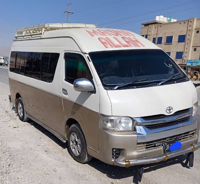 toyota hiace 224 hirof 2007madal 2012rigistar 2