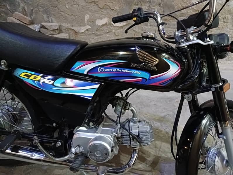 Honda cd 70 2024 model applied urgent sell 1