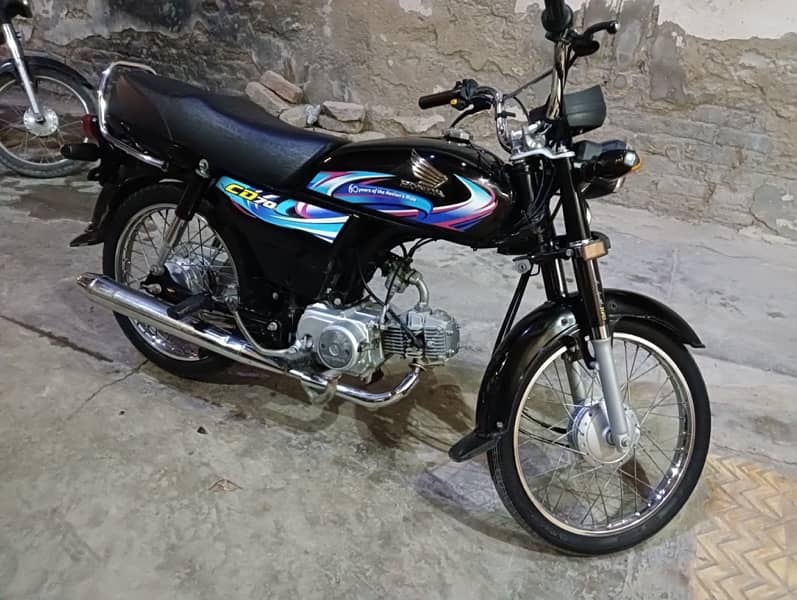 Honda cd 70 2024 model applied urgent sell 3