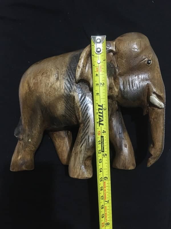 Handicraft African Elephant Pair 3