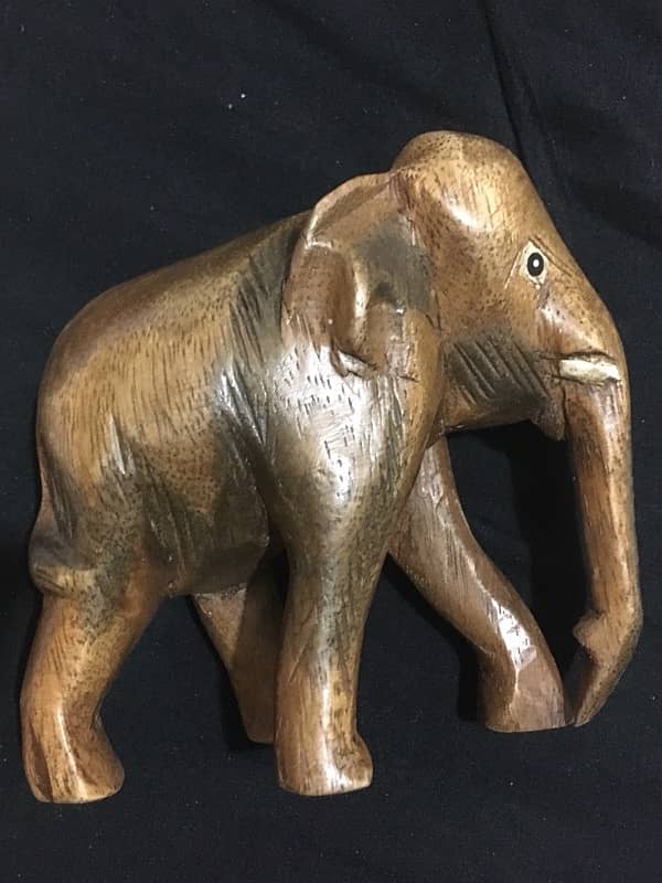 Handicraft African Elephant Pair 6