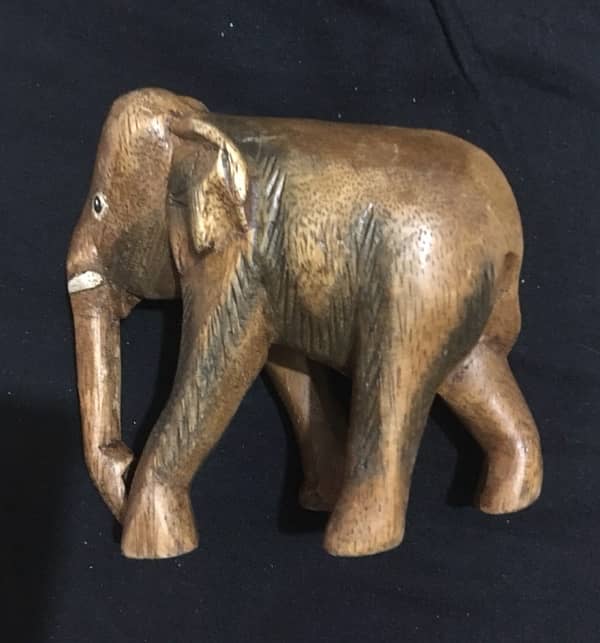 Handicraft African Elephant Pair 7