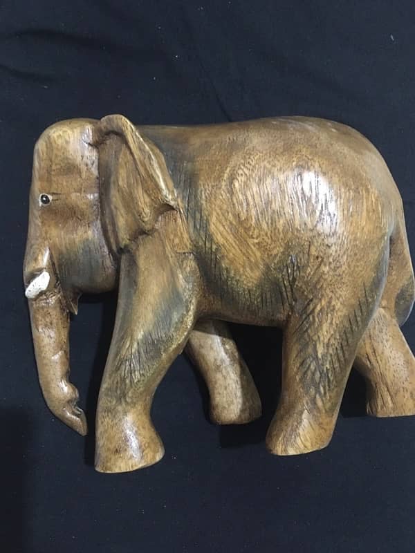 Handicraft African Elephant Pair 8