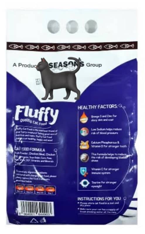 Fluffy Cat Food 1