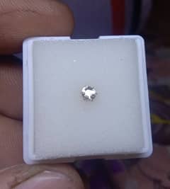 100% Natural Very goOd Quality DiamOnd 18K gOld nOse Pin With Certif.