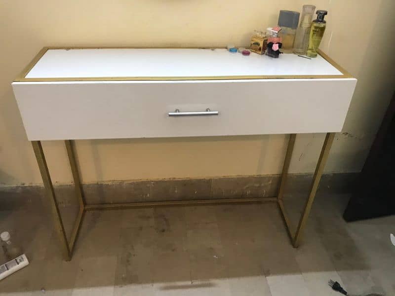 vanity table with drawer, dressing table with drawer 4