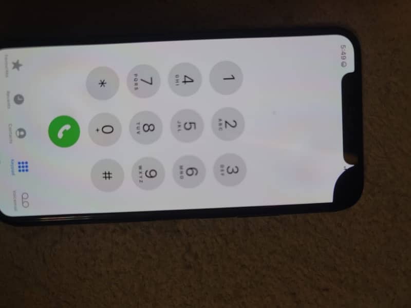 iPhone X pta approve panel dot battery 74 back creek Face ID be okay 0