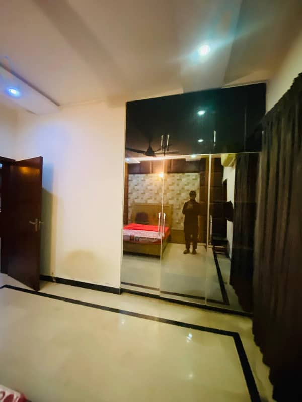 13 Marla Fully furnished lower portion available for rent in Punjab coop housing society 14