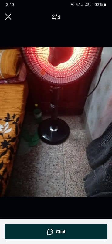 Electric Fan Heater ( SHARP COMPANY) 2