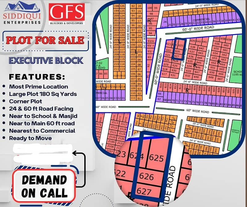 BIG CORNER PLOT SALE IN NORTH TOWN RESIDENCY EXECUTIVE BLOCK 1