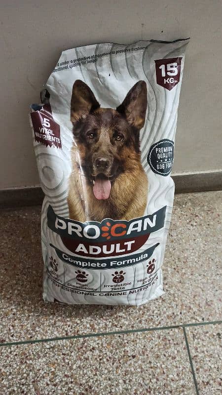 Procan adult Dog food (15kg) 0