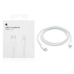 Fast Charging Type C S iphone Lightning Cable - 1 PC white