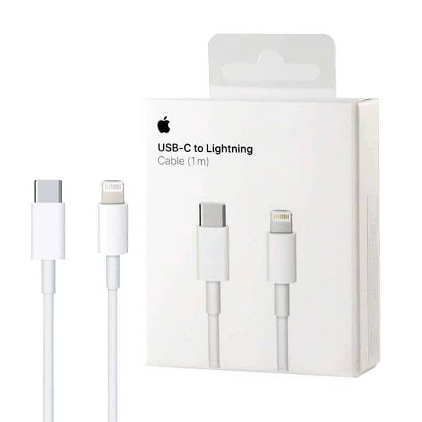 Fast Charging Type C S iphone Lightning Cable - 1 PC white 1