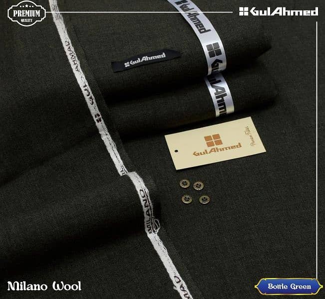 Milano Wool Unstitch cloth for mens 0