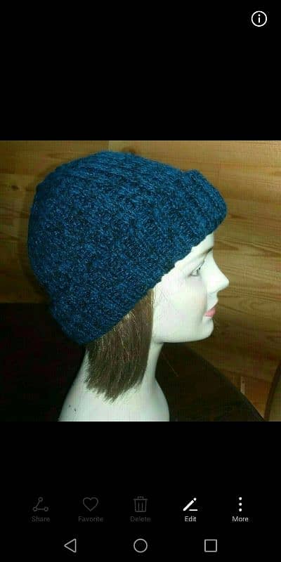 winter caps 100% original wool made in Korean 4