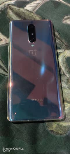 oneplus 8 dual sim capacity 8/128 gb with curved screen and back