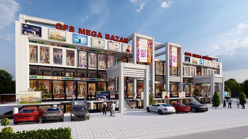 50 Square, Mega Bazar, GFS, North Town Phase1, 200 Feet Road, Surjani Town Karachi 1