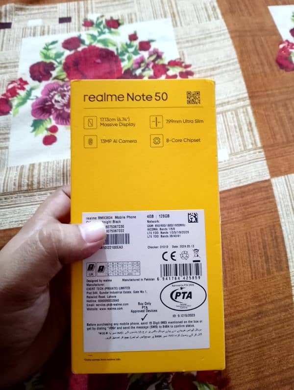 Realme Note50 4+128 1