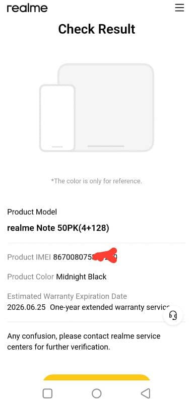 Realme Note50 4+128 2