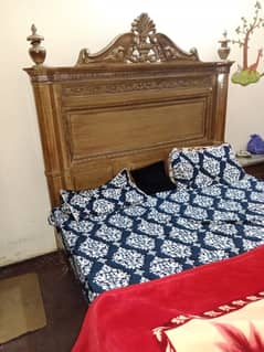 CHINYOTI BED SET With Wardrobe