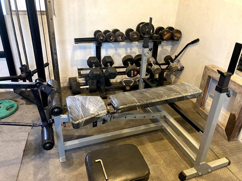 Gym benches and other fitness equipment 4