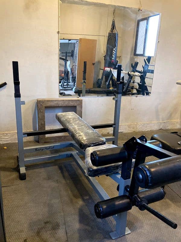 Gym benches and other fitness equipment 5