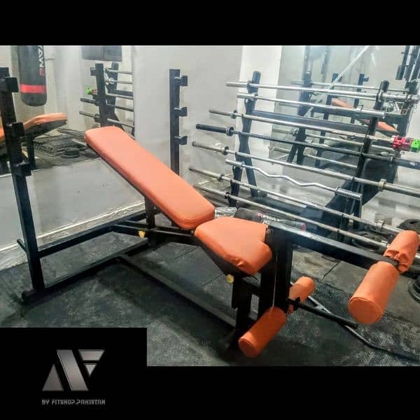 Gym benches and other fitness equipment 6