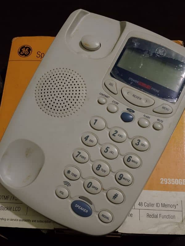 Tele Speakerphone with Dual Mode Caller ID 0