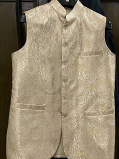 Jamawar Waist coat ( 34 size)