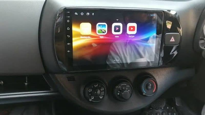 Toyota Vitz old New Model Android LCD touchscreen Panels 0