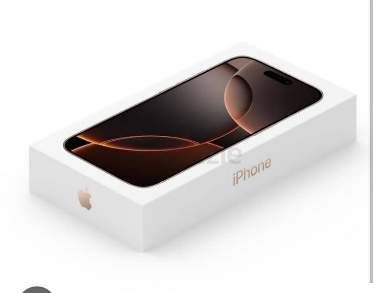 iphone 16 pro 256GB desert titanium box pack 0