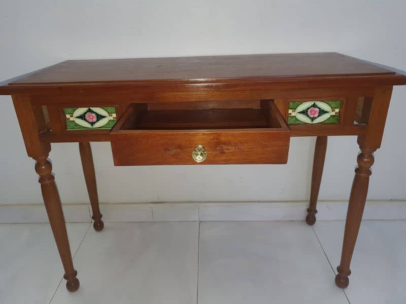 Burma Teak Console 1