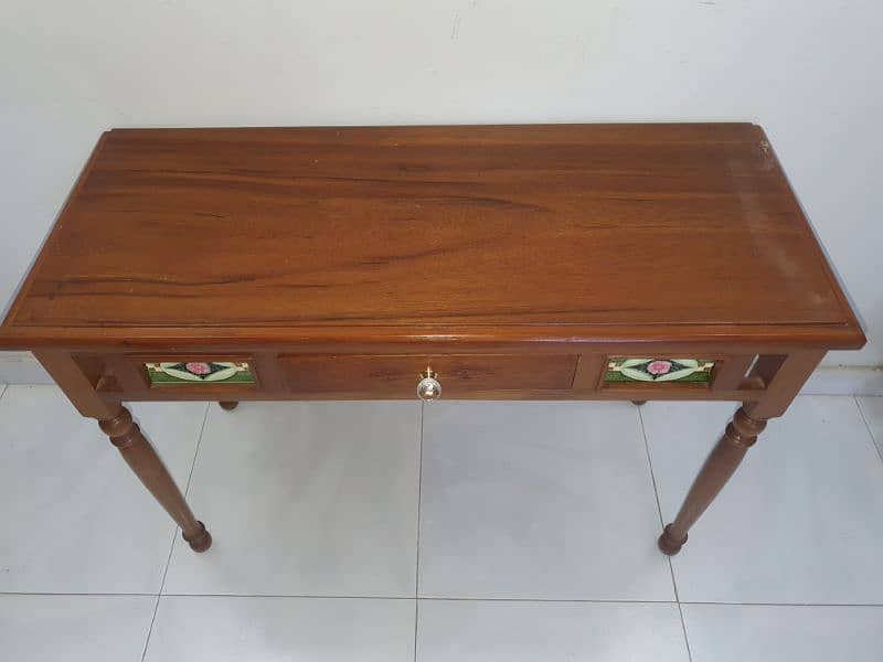 Burma Teak Console 2