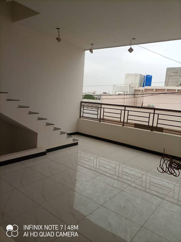 145 Sq Yards Corner New Brand House For Rent in Gulshan-e-Maymar 5